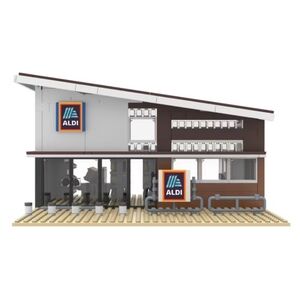 NWT Aldi USA Store 552 Pieces Brick building set